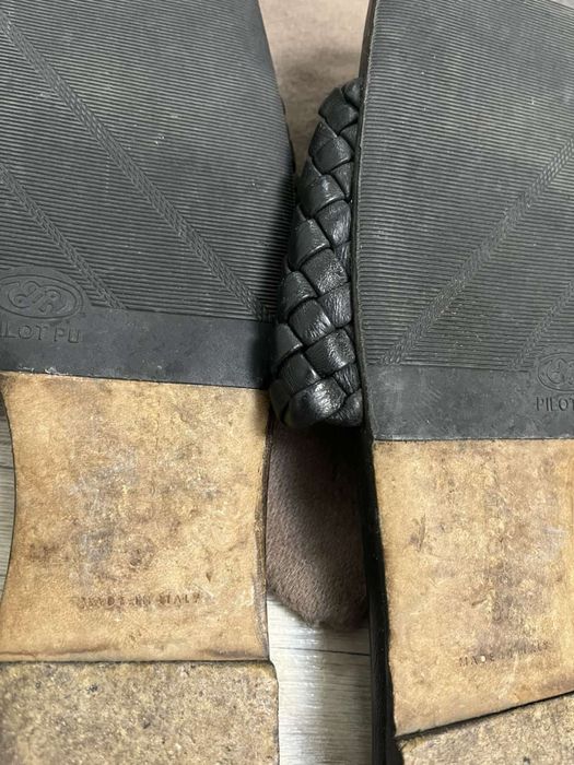 Bottega Veneta шльопки оригінал шкіра