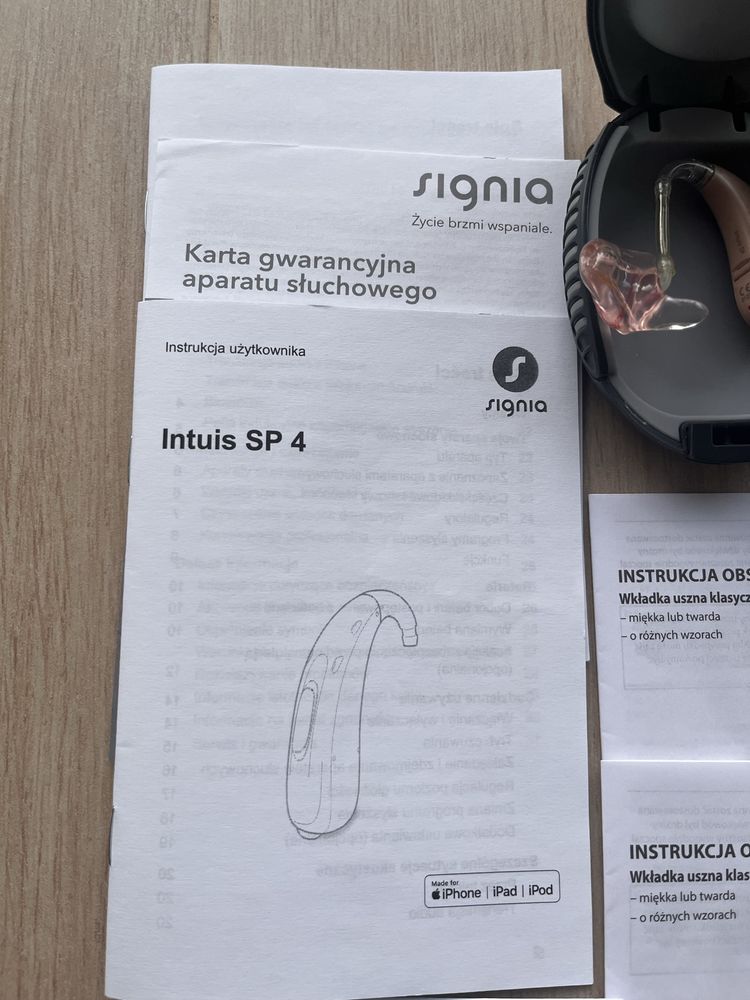 Aparat Słuchowy Signia Intuis SP 4