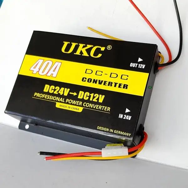 Инвертор UKC DC/DC 24v-12v 40A преобразователь напряжения 3634