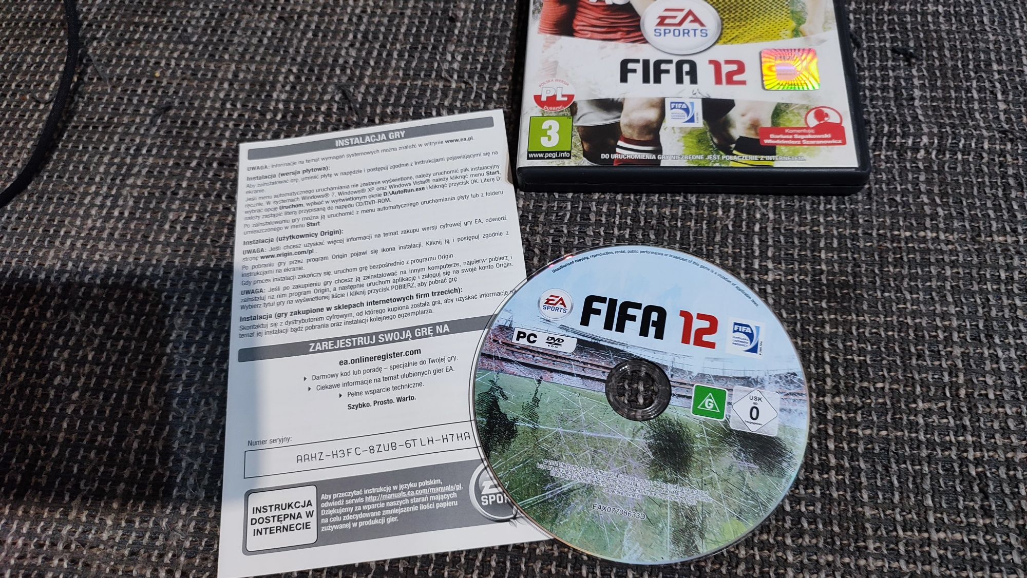 FIFA 12, glPC DVD gra komputerowa