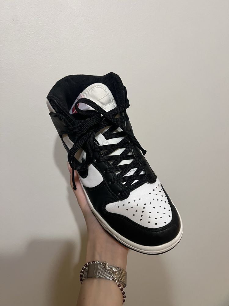 Кросівки  Nike Dunk High Panda Black/White