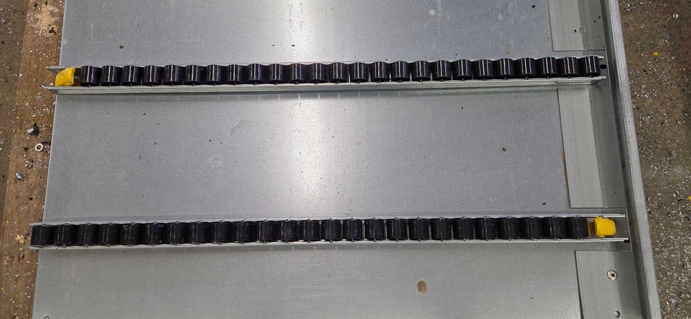 Listwy rolkowe z rolkami rolki transportowe cena za 1.szt 75 cm długie