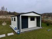 Garaż blaszany profil zamkniety 3x5,3x6,4x5,4x6,5x5,5x6,6x6,6x7,7x6,