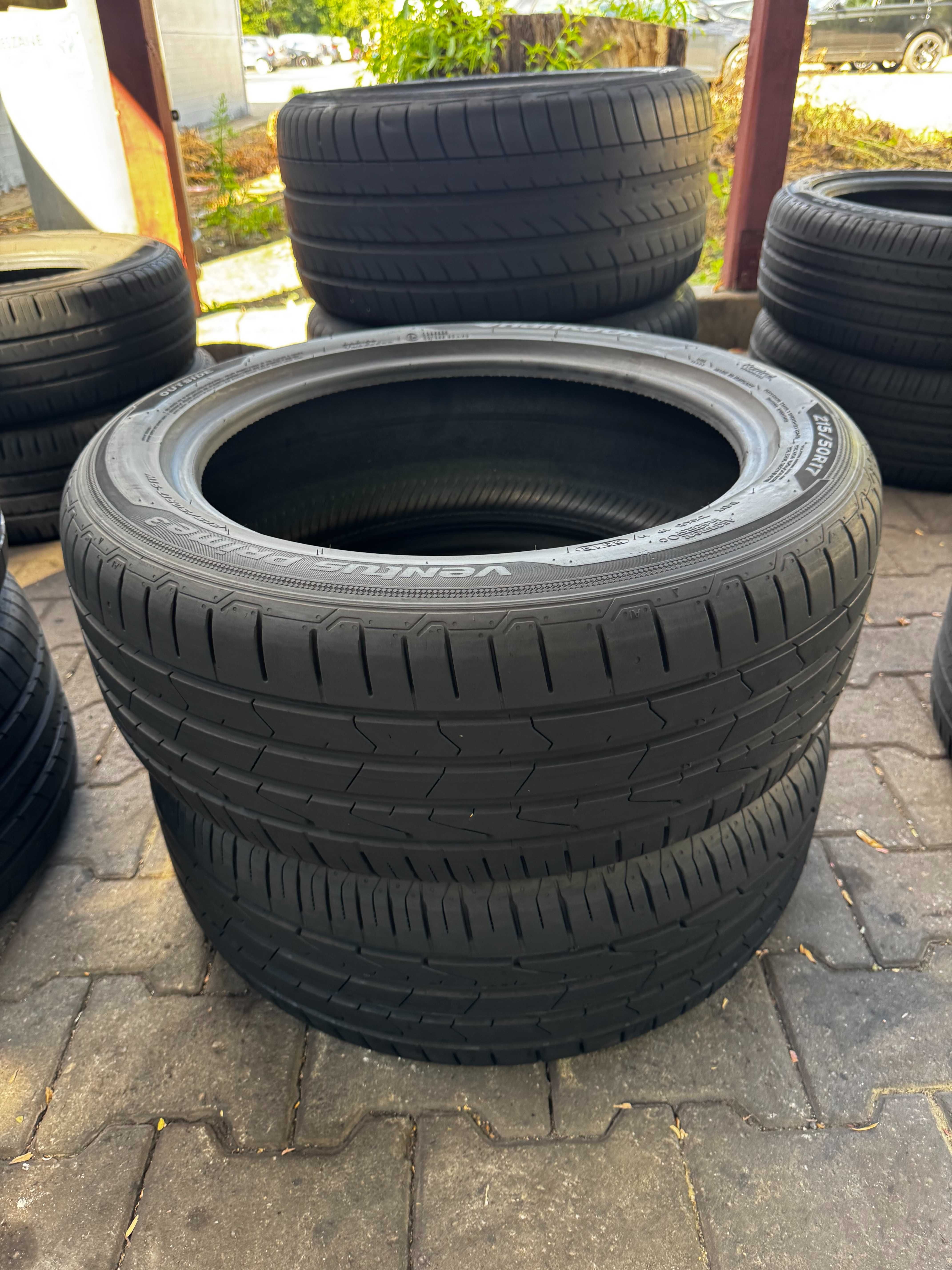 Opony Lato Letnie 215/50/17 215/50R17 Hankook Jak Nowe Wrocław