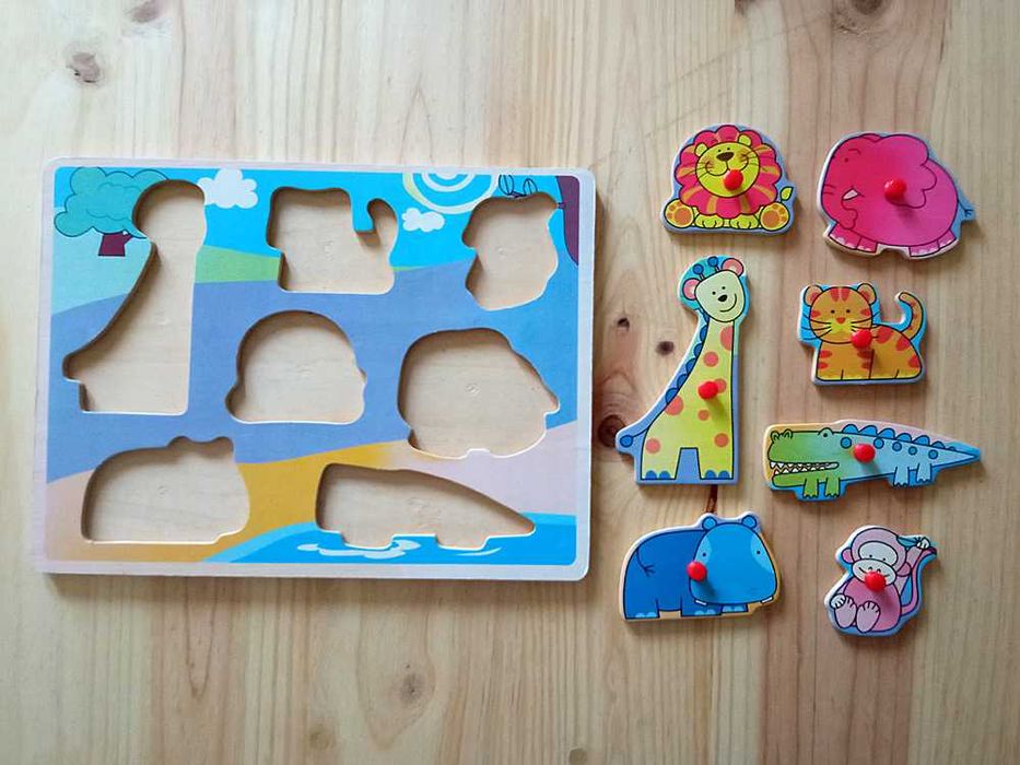 Puzzle de Madeira - Animais