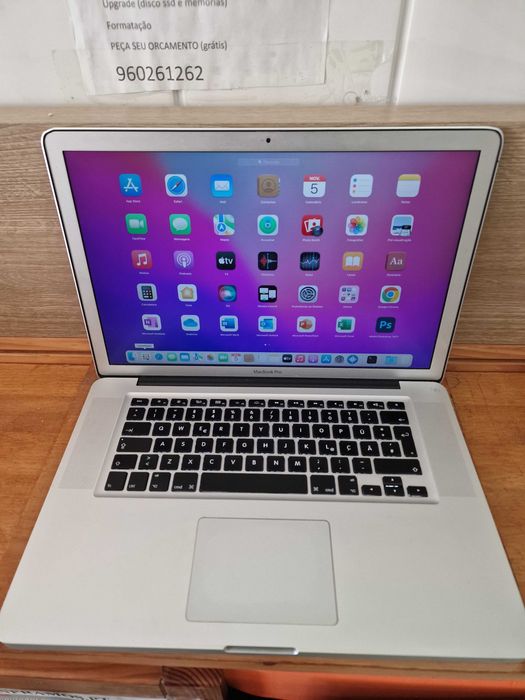 MacBook Pro 15 pol ( proc i7 com varios programas)