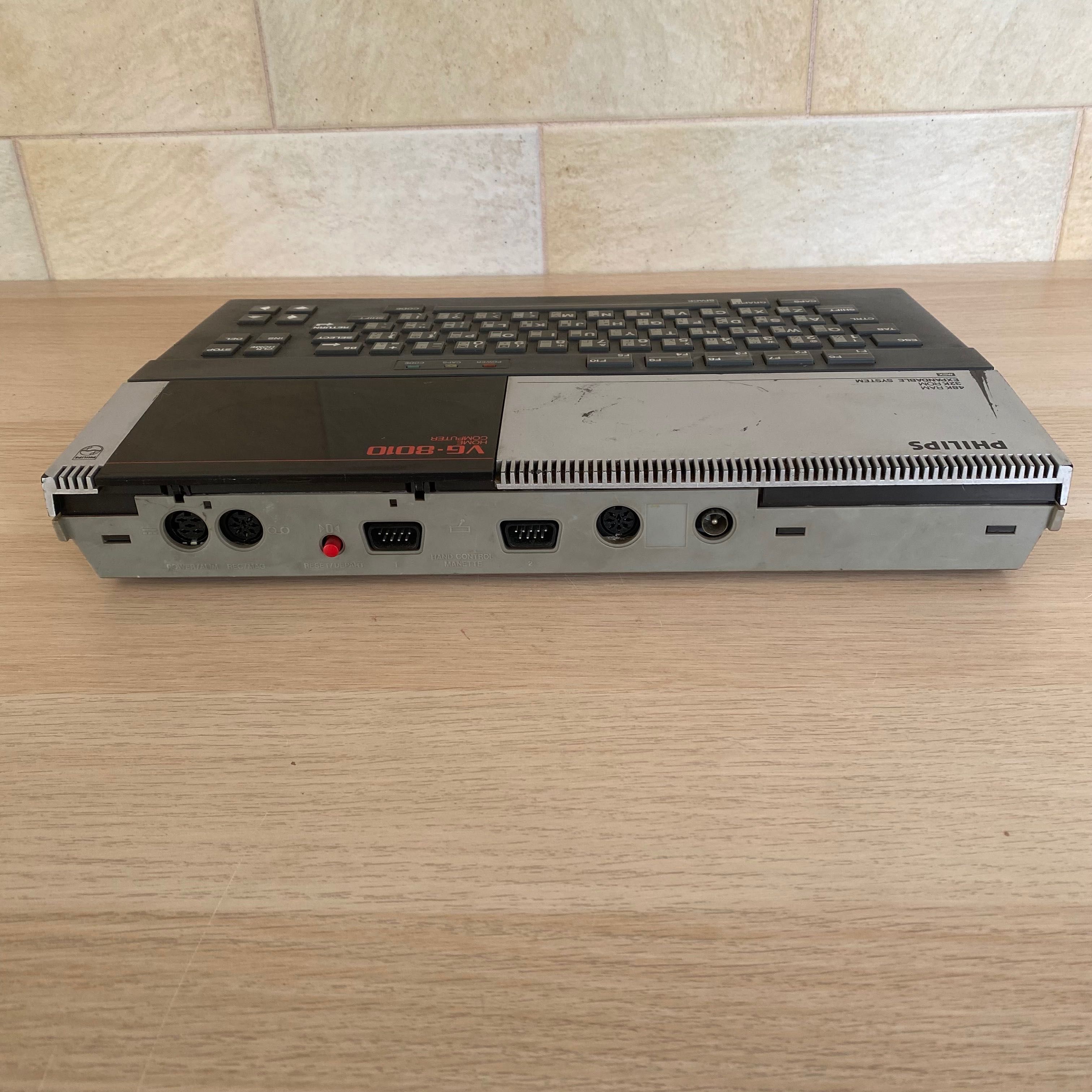 Consola Computador PHILIPS MSX VG-8010 + fonte VU-0022 original top!
