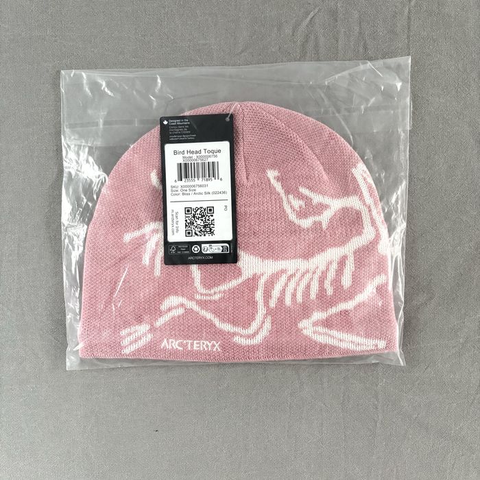 Czapka zimowa beanie arcteryx arc’teryx bird head toque bliss różowa