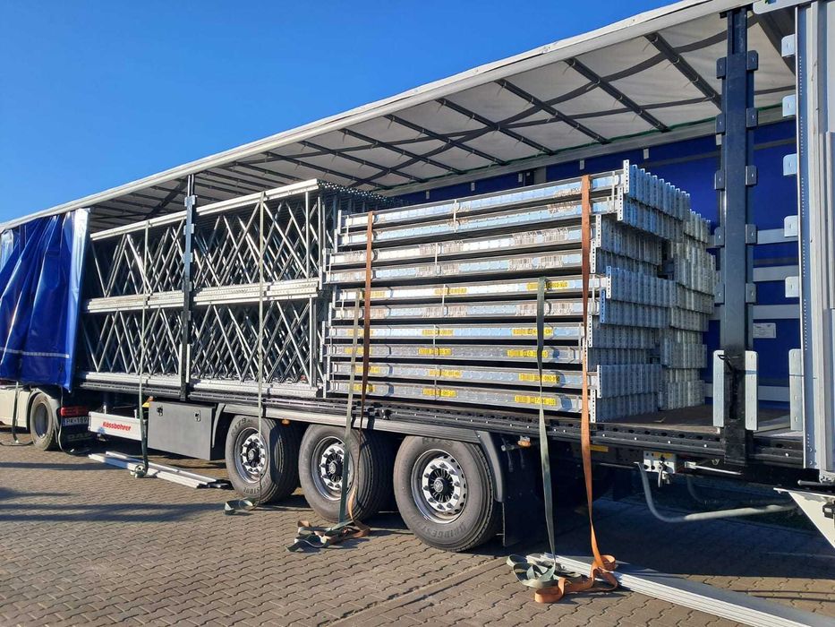 Regał paletowy ocynk Dexion P90 900/110/270cm 3 ramy 6 półek używany