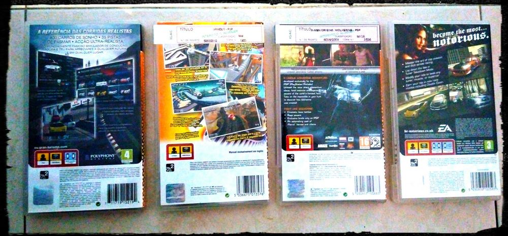 Jogos PSP - a bom preço