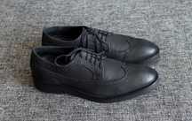 Туфлі броги Sacha Brogues Оригінал Нат шкіра 42-42.5р