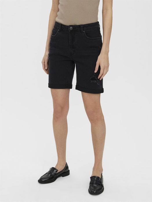 Чорні джинсові шорти vero moda, розмір 38/М