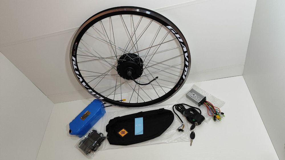 Електро двигун, мотор колесо 36в 350вт електровелосипед