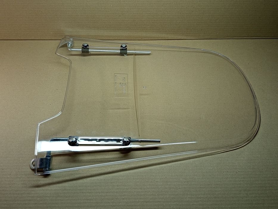 Скло вітрове на мопед/скутер 48.5х44см (1.5мм)