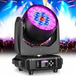 WZYBUTA 19 x 15 W Moving Head RGBW LED DMX512 sceniczne BRAK ZASILACZA