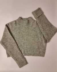 Szary sweter dla dziewczynki rozmiar 152 New Look