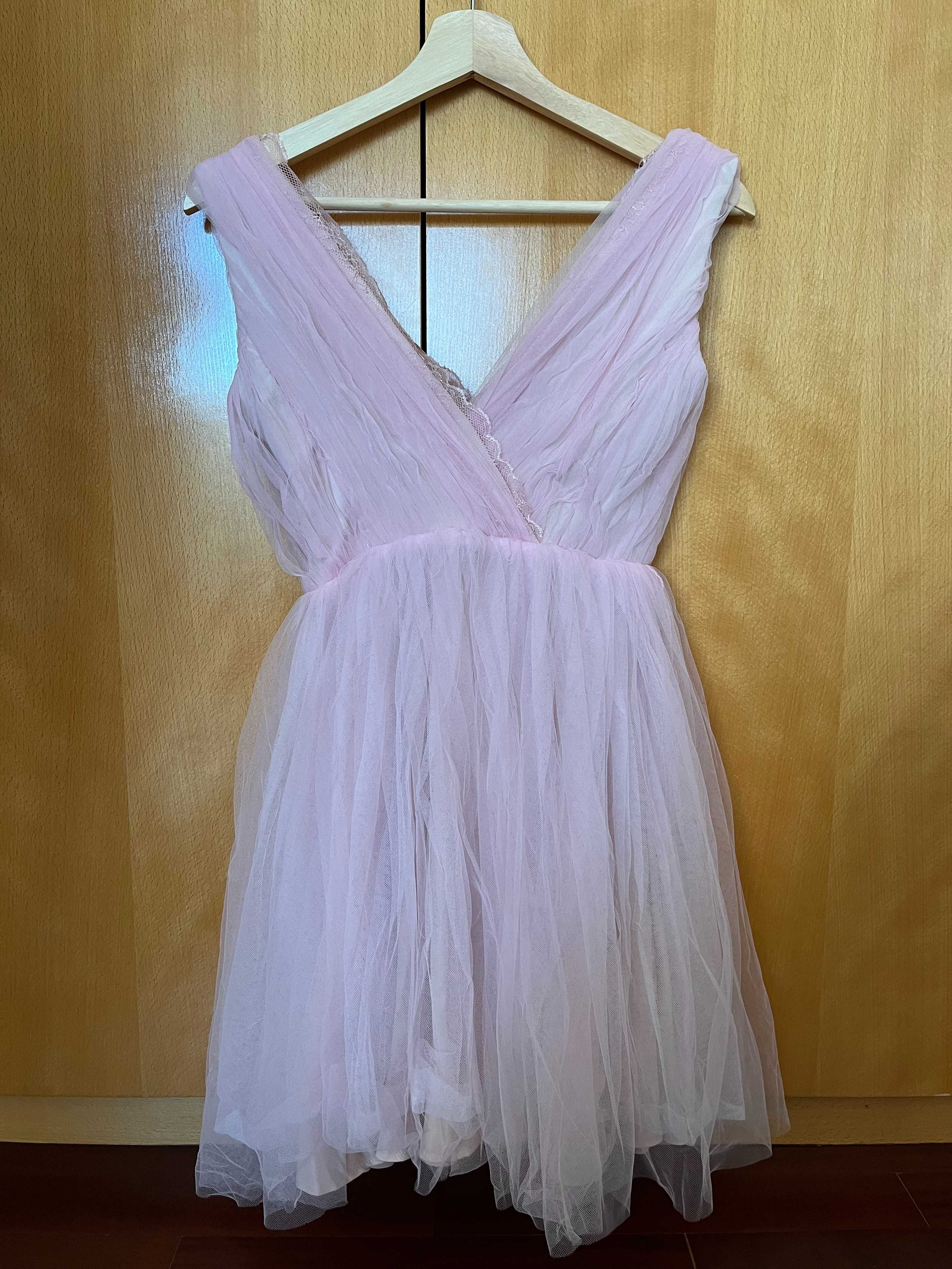 Vestido Rosa - Zara