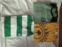 2 camisolas xl marca original Sporting