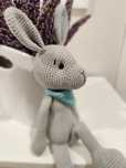 Miś - królik robiony na szydełku amigurumi