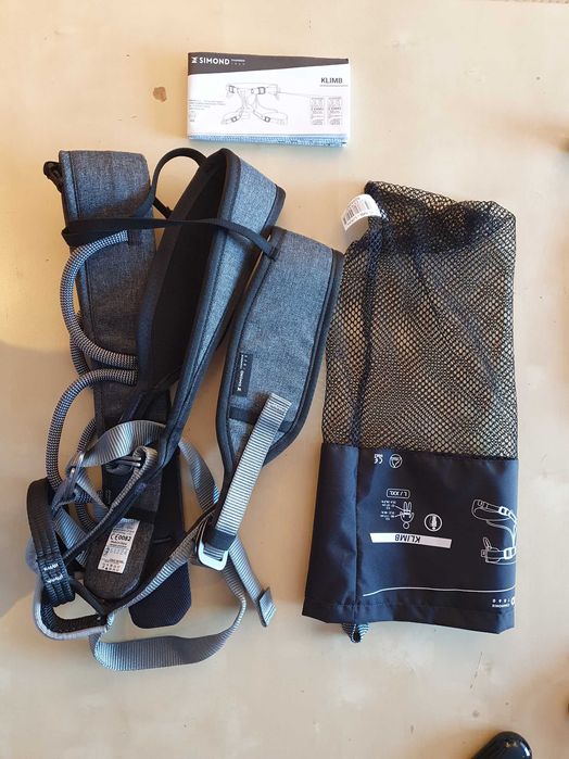 Arnês de escalada e alpinismo da decathelon