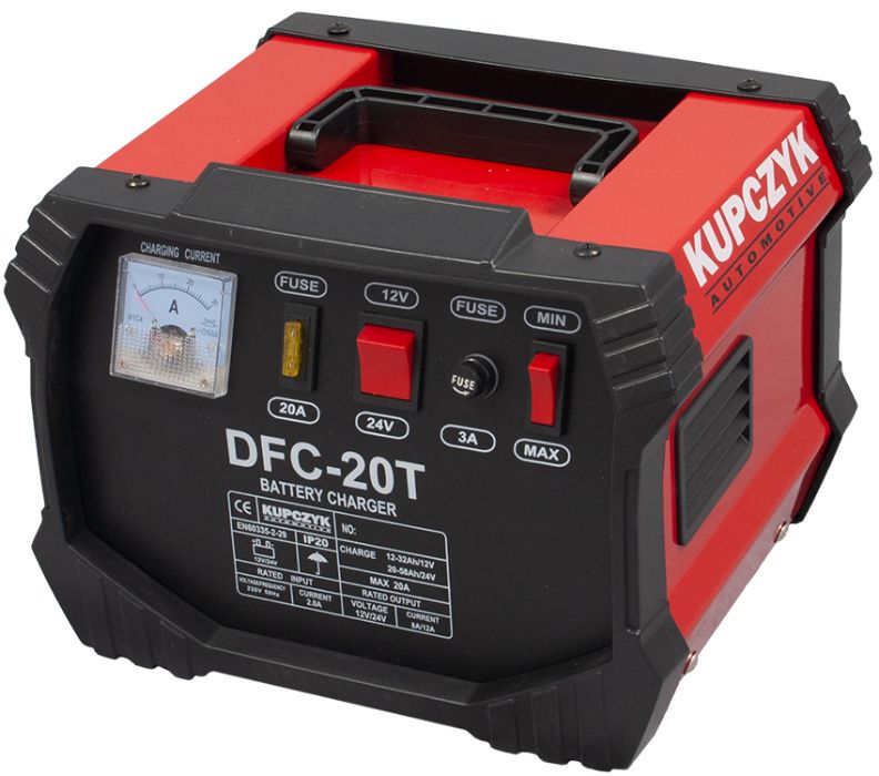 Prostownik do Ładowania 12v / 24v DFC-20T Kupczyk