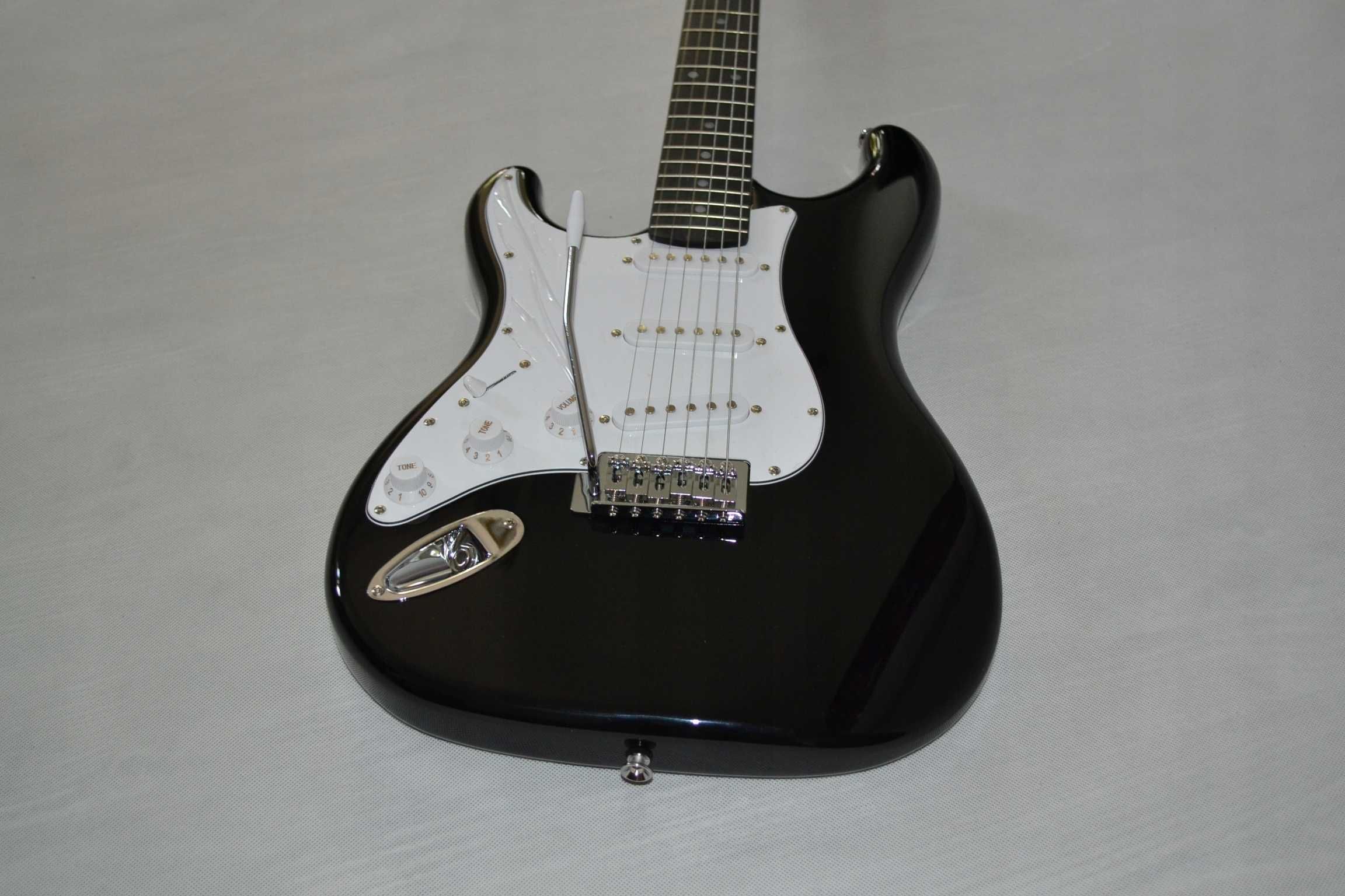 LEWORĘCZNY Harley Benon ST-20 LH BK stratocaster gitara USTAWIONA