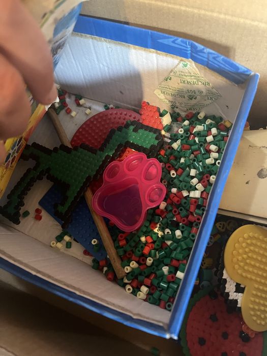 Ikea pyssla koraliki i formy do prasowania