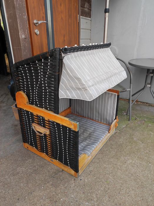 Kosz,Parawan plażowy dla pieska