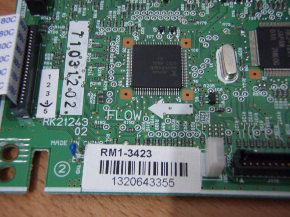 Placa impressora HP 2605 Laser Cores