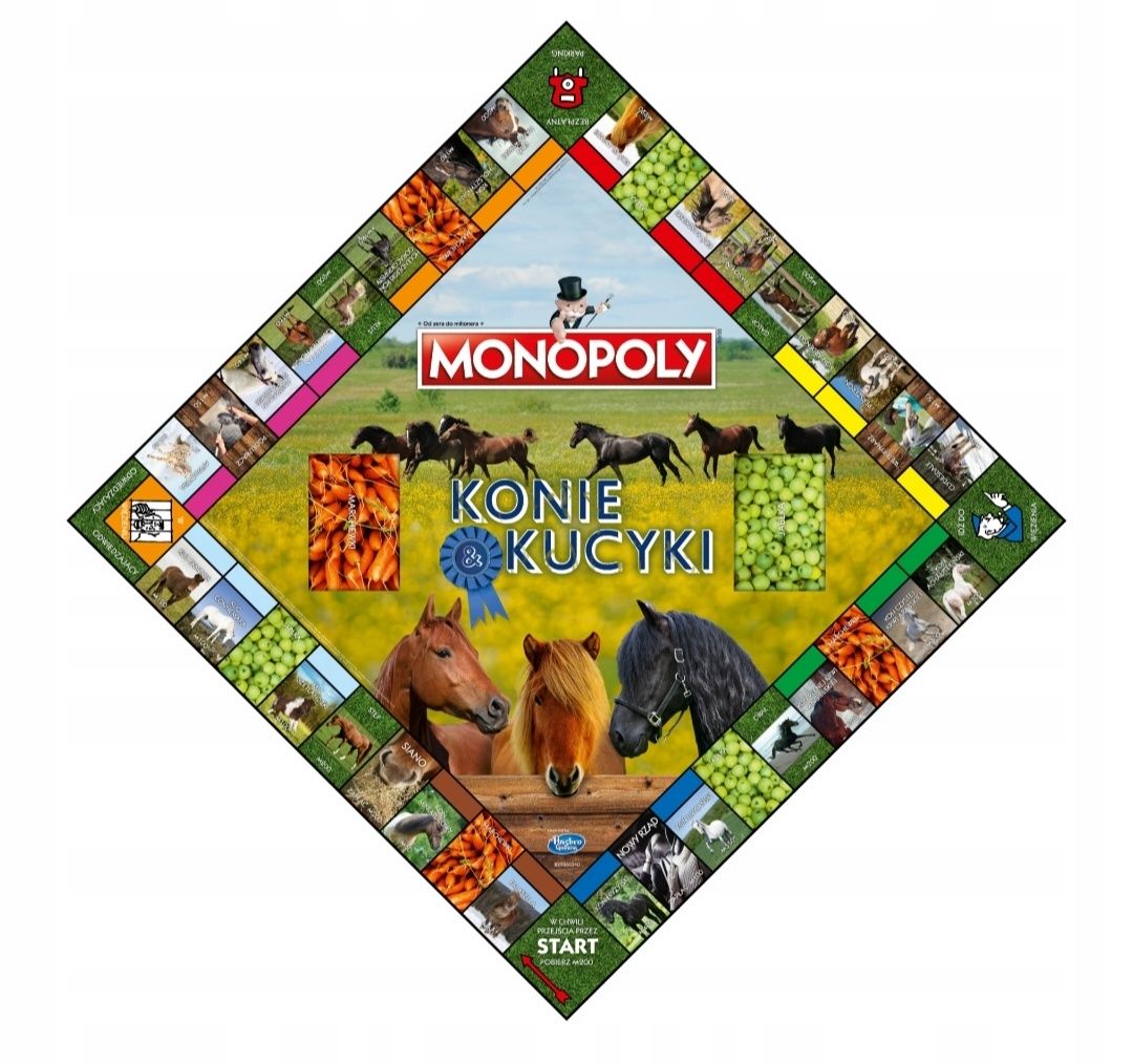Hasbro Monopoly Konie i Kucyki Super Gra dla całej Rodziny WROCŁAW