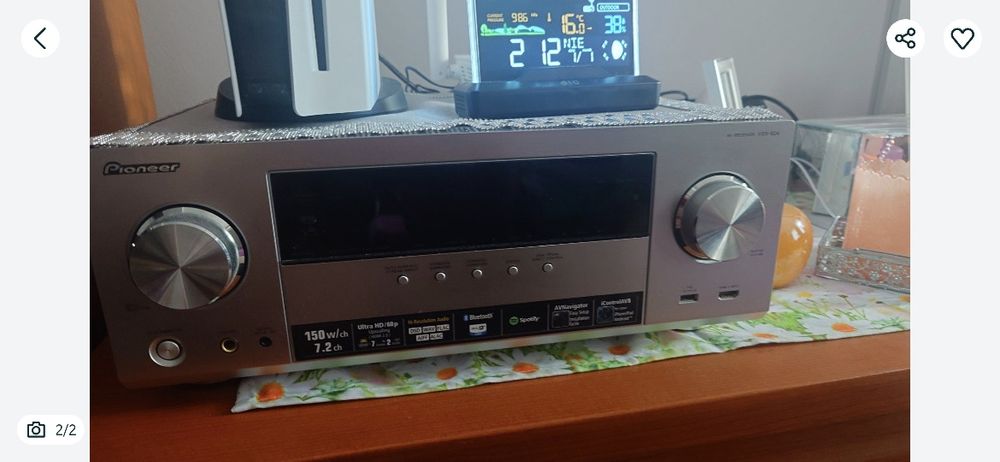Amplituner Pioneer VSX-924 7.2 ESS Sabre DAC.
