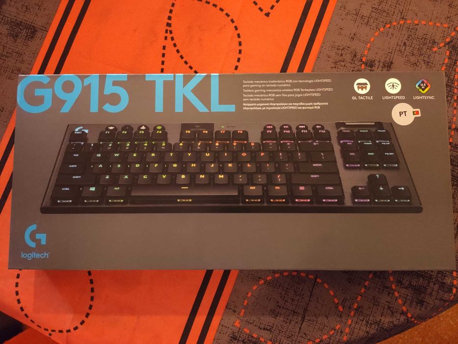 Selado PT - Logitech G915 TKL RGB Wireless - c/ Garantia