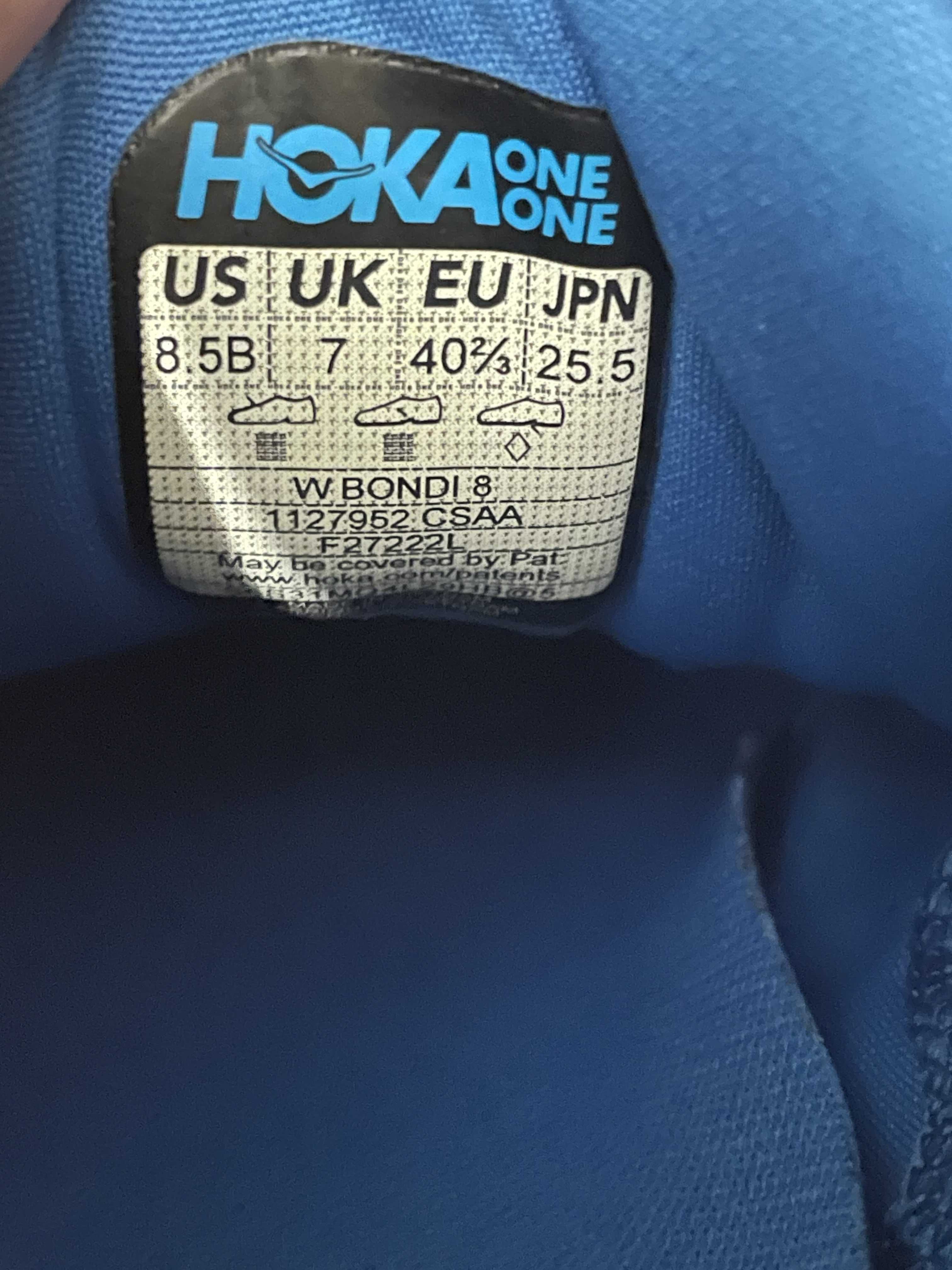 Кросівки для бігу, Hoka W Bondi 8.    Р 40 2/3  25.5см