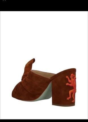 giannico люкс обувь босоножки мюли оригинал Италия