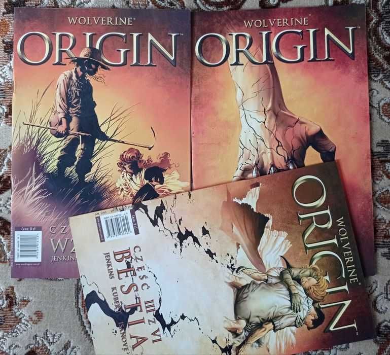 Wolverine Jason Aaron + Wróg publiczny tom 2 + Origin 3 zeszyty plakat