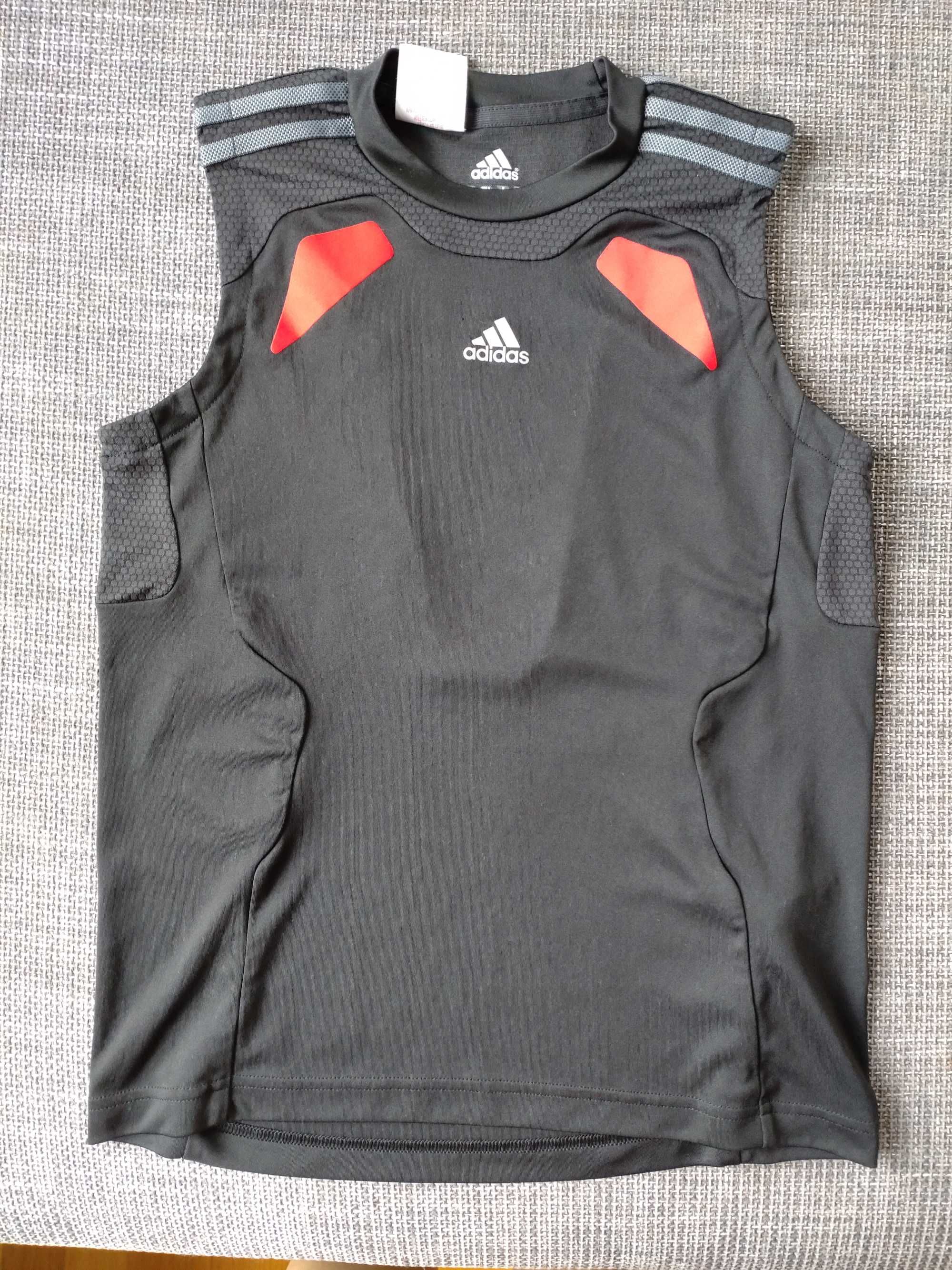 Top sportowy, koszulka treningowa Adidas Clima Cool,  wzrost 152