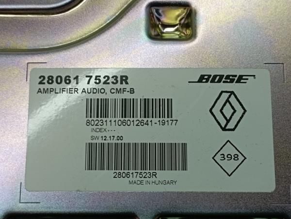 Amplificador de colunas RENAULT Captur II