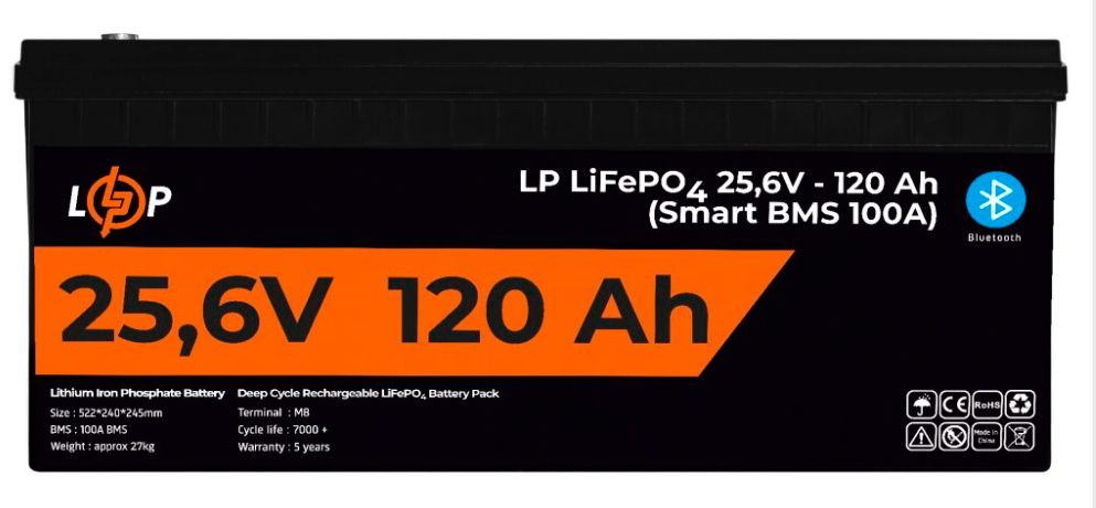 Інвертор Powmr + АКБ Logic Power 24V 3,2Квт LifePo4 + Wifi модуль