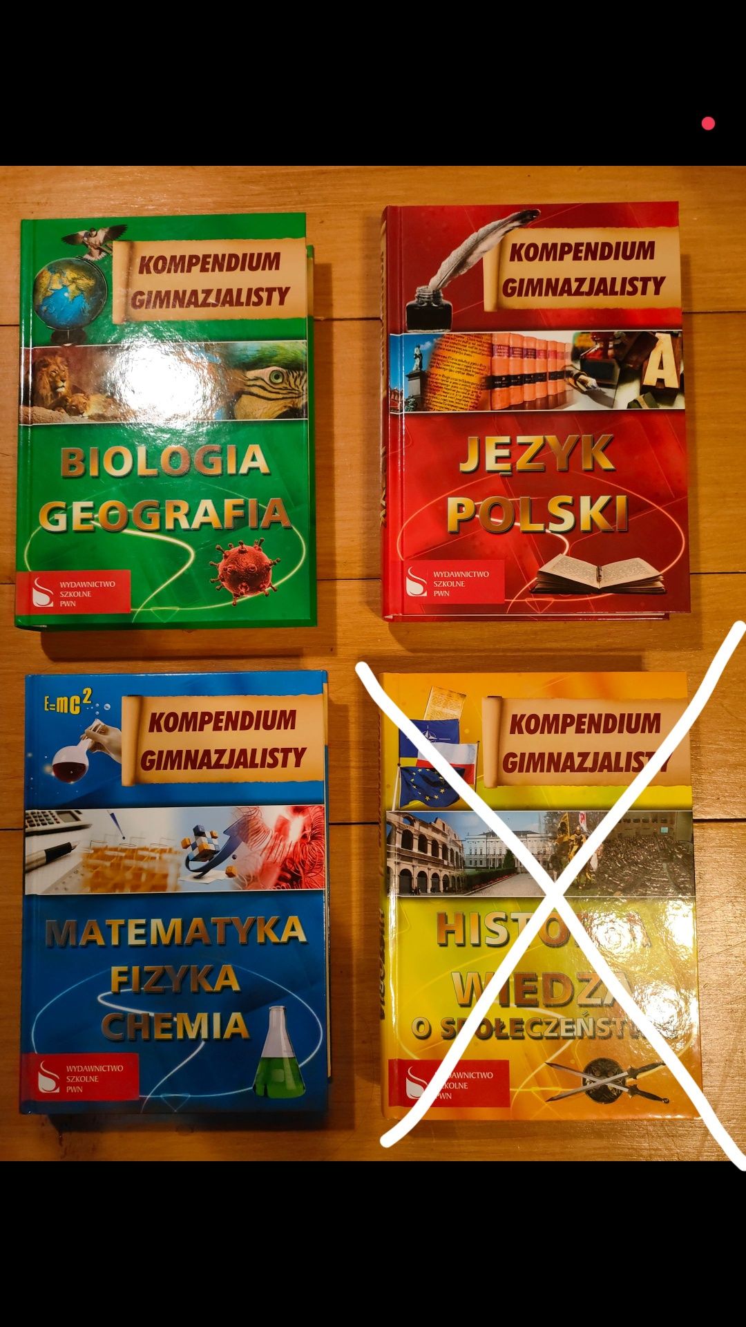 Kompendia - j.polski, biologia, matematyka