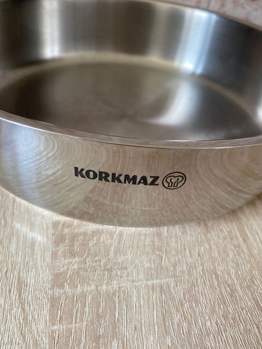 Кастрюля Сотейник Korkmaz нержавіюча сталь 24