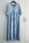 Sukienka Jeansowa Boho Uni , od m do  2xl