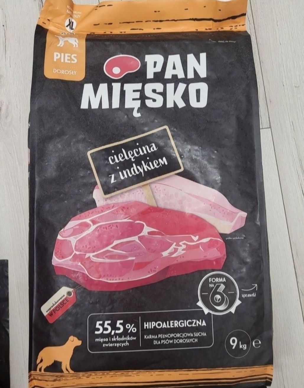 Pan Mięsko cielęcina z indykiem 9kg