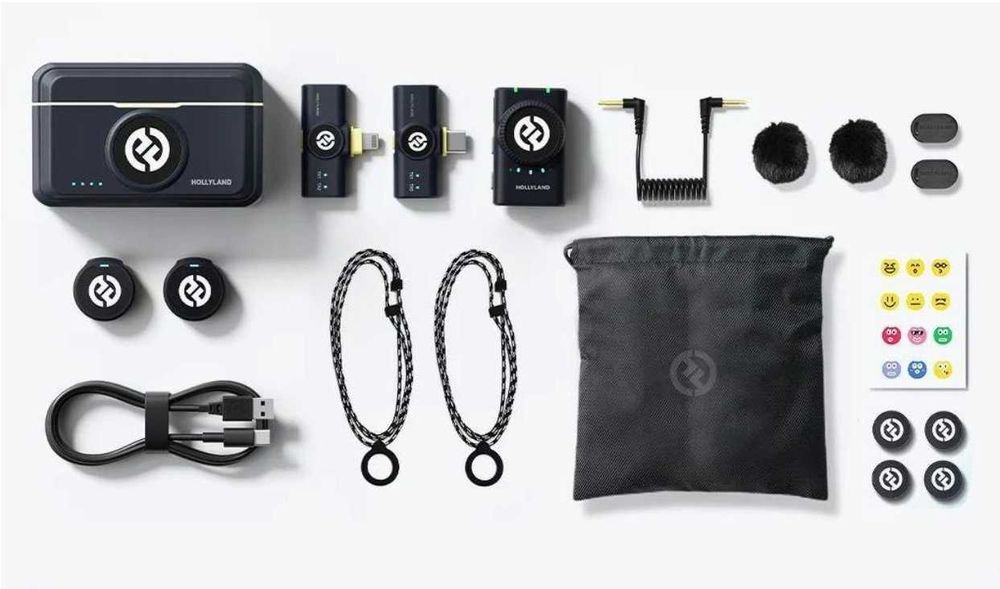 Петличний мікрофон Hollyland Lark M2 duo Combo version