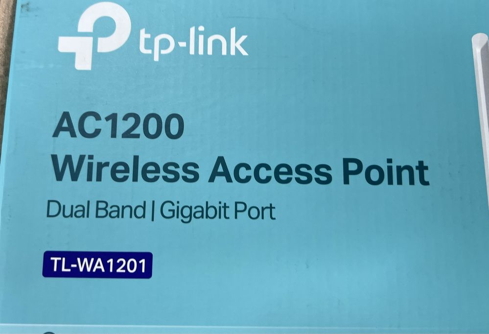 TP-link wifi 5 AP, AC1200 c/PoE