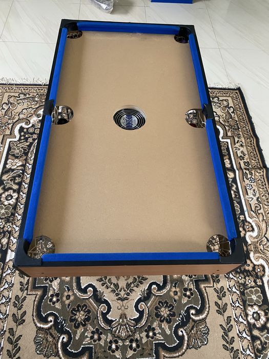 Настільна гра 3 в 1 (більярд + хокей/теніс) 100х57см