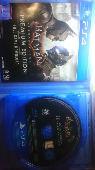 Trylogia Batman  ARKHAM COLLECTIONS PS4 IDEAŁ Playstation 4 Batman