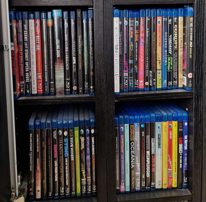 Vários concertos em Blu-ray (Impecáveis)