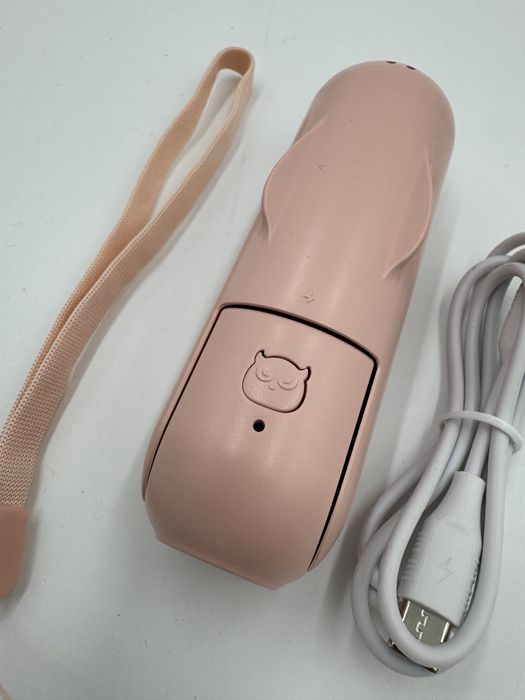 Mini przenosny wiatraczek z USB rozowy