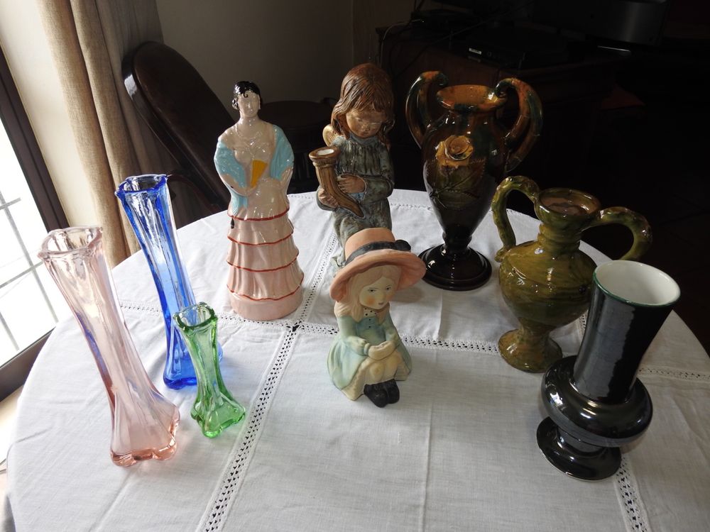 Peças decorativas antigas de valor