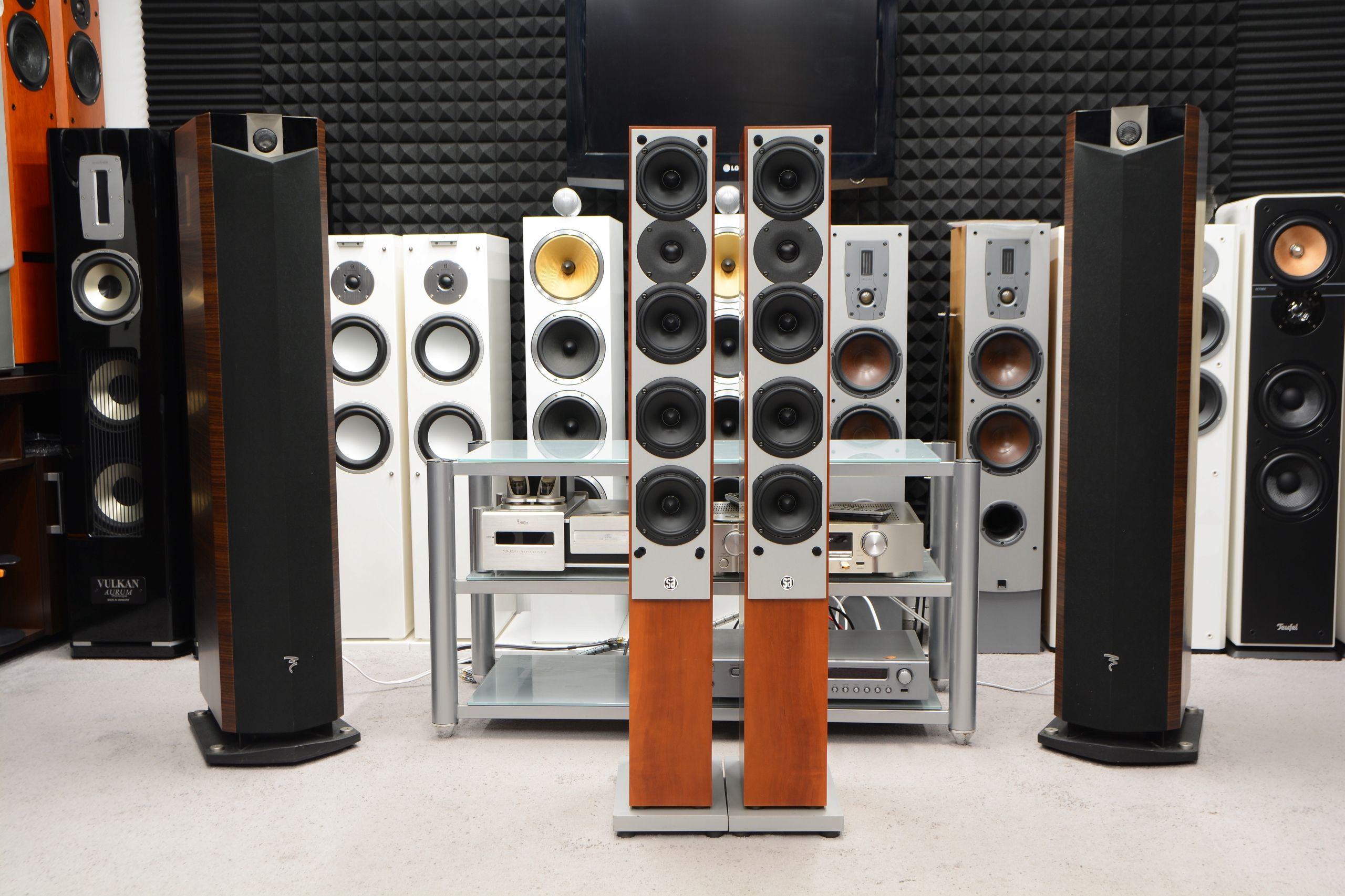 Kolumny Głośnikowe podłogowe stereo System Audio SA1750